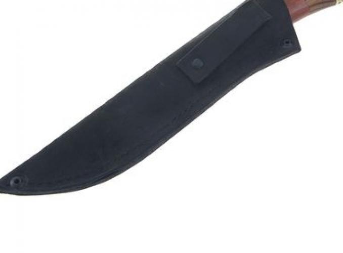 Нож нескладной Финский нож СФ-1, г.Павлово, дамасская сталь, рукоять-ЦПД+2 литья