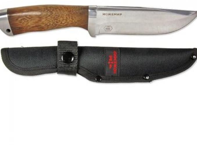Нож нескладной Ножемир H-203, рукоять-дерево, сталь 40х13