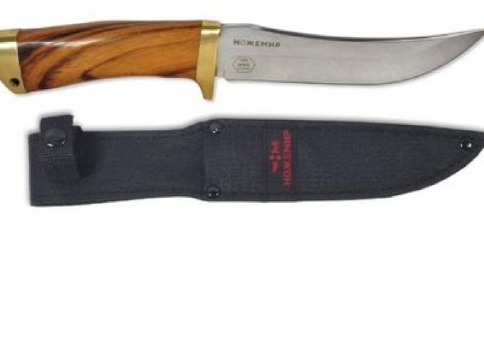 Нож нескладной H-178 Ножемир, рукоять-дерево, сталь 40х13