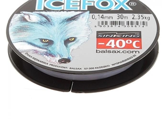 Леска зимняя Balsax Ice Fox 0,14 30м