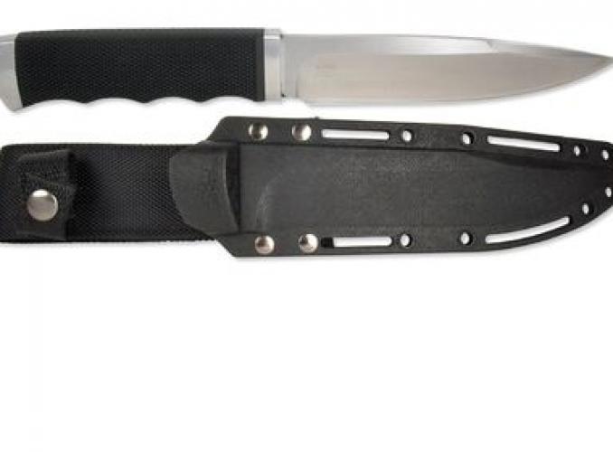 Нож нескладной Ножемир H-186S, рукоять-эластрон, сталь 40х13