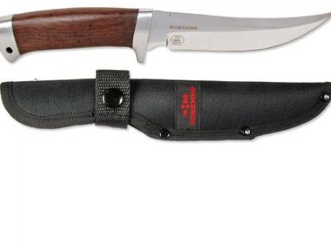 Нож нескладной H-134B Ножемир, рукоять-венге, сталь 40х13
