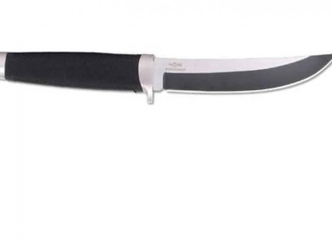 Нож нескладной Ножемир H-149PB, рукоять-эластрон, сталь 65х13, цвет терминатор