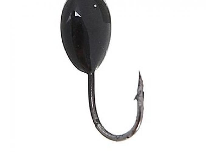 Мормышка вольфрам Пирс Клопик 0.7г, цвет черный