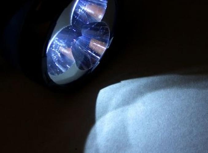 Фонарь аккумуляторный светодиодный ФОТОН Blue 3*0,5W светодиода