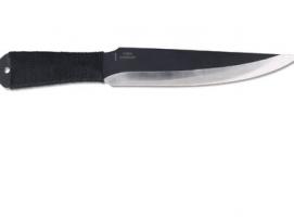 Нож метательный M-111-3 Баланс, рукоять-металл/веревка, сталь 40х13