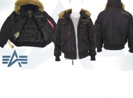 Куртка утеплённая Deflector Alpha Industries Black, M