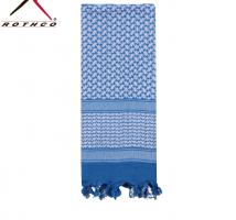 Пустынный шарф шемаг синий-белый 
