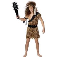 Леопардовый костюм пещерного человека