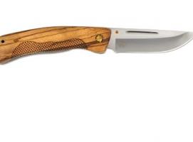 Нож складной Ножемир C-166, рукоять-дерево, сталь 65х13