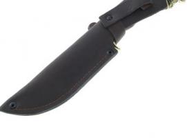 Нож Таёжник (3010)д, рукоять-венге, береста, дамасская сталь