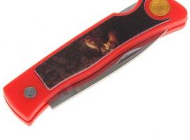 Нож складной неавтоматический с фиксатором Лисицы, 15 см микс