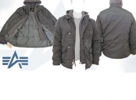 Куртка утеплённая Cobbs II Alpha Industries Dark Gun Metal, L