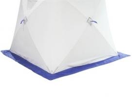Палатка Призма Стандарт 200, 2-слойная, цвет бело-синий