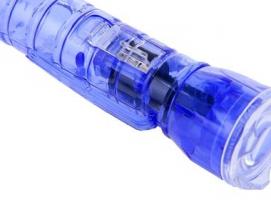 Фонарик 1 диод ручка прозрачный пластик от батареек МИКС 9х2,5х2,5 см