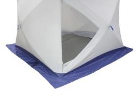 Палатка Призма Стандарт 230, 2-слойная, цвет бело-синий