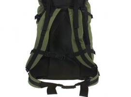 Рюкзак туристистический Рысь,70л, 1 отдел, наружный карман, чёрный/хаки