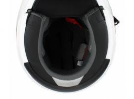 Снегоходный шлем MODE1 белый с электро стеклом