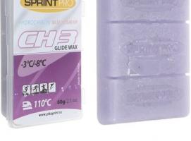 Мази скольжения SPRINT PRO, CH3 Violet, (-3 -8°C), 60г