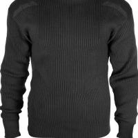 Черный акриловый свитер COMMANDO 
