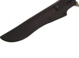Нож нескладной Бизон (6333)б, рукоять-венге, дамасская сталь