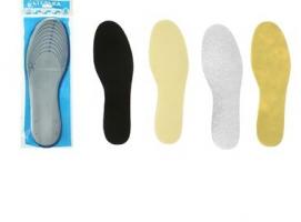 Стельки для обуви трёхслойные фольгированные, с войлоком, р.36-45, 2шт