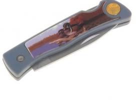 Нож складной неавтоматический с фиксатором Утки, 15 см