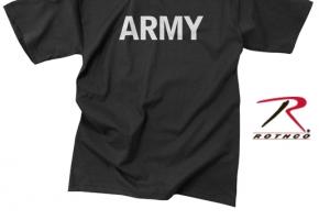 Черная футболка ARMY 