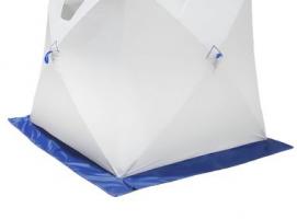 Палатка Призма Стандарт 170, 2-слойная, цвет бело-синий