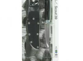 Нож Morakniv Scout 39 Safe Black, рукоять-дерево, сталь 440