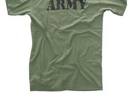 Винтажная оливковая футболка ARMY 