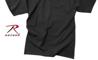 Черная футболка с коротким рукавом 