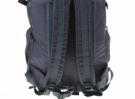Рюкзак туристический Путник, 1 отдел, 2 наружных и 2 боковых кармана, усиленная спинка, объём - 47л, серый/красный