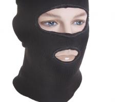 Шлем-маска для лица с 2 отверстиями