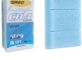 Мази скольжения SPRINT PRO, CH4 Blue, (-5 -12°C), 60г