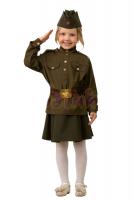 Детский костюм солдатки