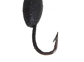Мормышка вольфрам Пирс Клопик 0.5г, цвет черный