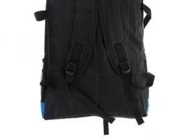 Рюкзак туристический Турист, 1 отдел, 3 наружных и 2 боковых кармана, объём - 43л,чёрный/синий