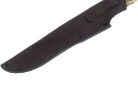 Нож Акула (0003)д, рукоять-венге, дамасская сталь