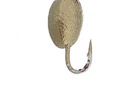 Мормышка вольфрам Пирс Клопик 0.5г, цвет золото